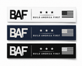 Premium All Weather Bumper Sticker Pack of 3