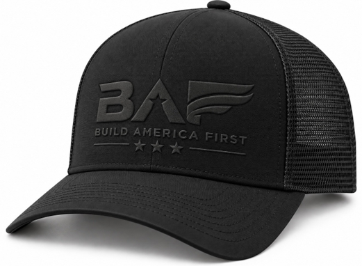 SOLID LOGO TRUCKER HAT